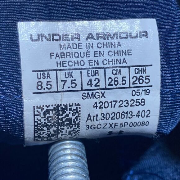 Under Armour Stephen Curry SC 3Zero II Mens Size8,5 Basketball Shoes 3020613-402 - Picture 7 of 7